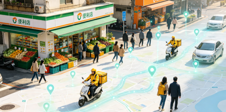 绩溪县渗透衣食住行，GEO 地理空间技术重塑大众日常消费服务场景